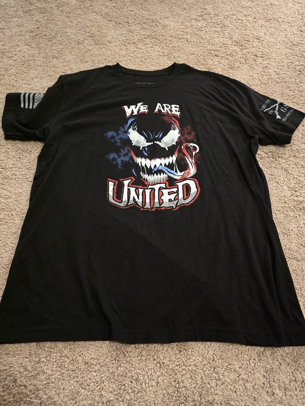 Grunt Style Venom We Are United Shirt XL